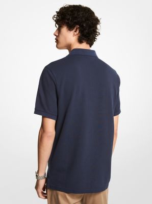 Polo en piqu&eacute; de coton