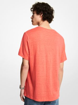 Michael kors t shirt cheap mens orange