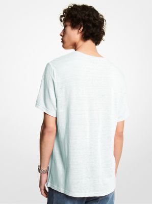 Slub Linen Pocket T-Shirt