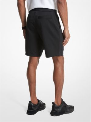 French Terry Cotton Blend Shorts