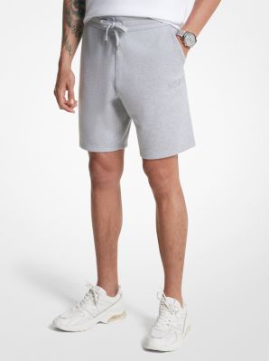 French Terry Cotton Blend Shorts