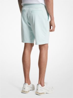 French Terry Cotton Blend Shorts