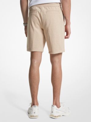 French Terry Cotton Blend Shorts