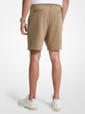 French Terry Cotton Blend Shorts