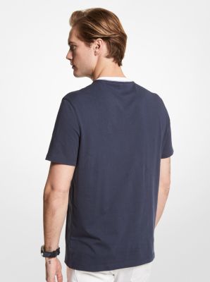 Logo Charm Cotton T-Shirt