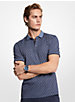 Greenwich Logo Print Cotton Jersey Polo Shirt image number 0