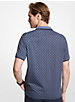 Greenwich Logo Print Cotton Jersey Polo Shirt image number 1