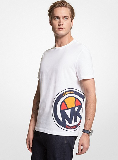 Mk X Ellesse Logo Cotton T-shirt | Michael Kors