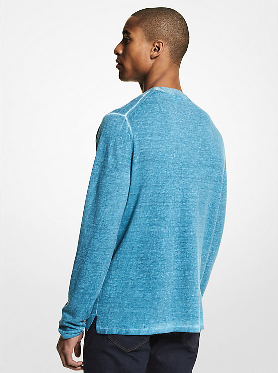 Linen and Cotton Blend Sweater image number 1