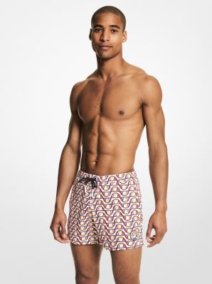 MK X ellesse Logo Swim Trunks