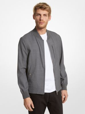 Michael kors heather grey cheap jacket