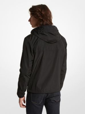 Gewebter Windbreaker mit Logostreifen image number 1