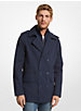 Cotton Blend Twill Peacoat image number 0