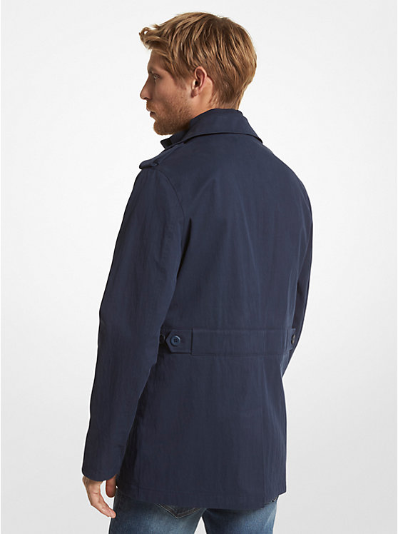 Cotton Blend Twill Peacoat image number 1