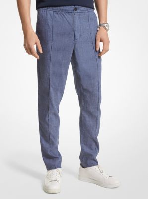 Linen Blend Pants  Michael Kors Canada