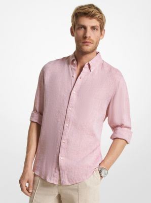 Slim-Fit Linen Shirt image number 0