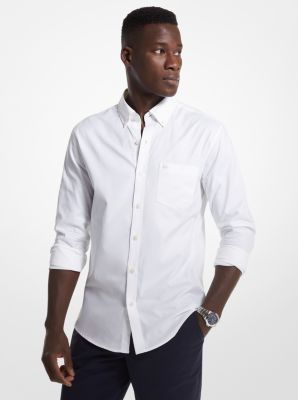 Stretch Cotton Oxford Shirt image number 0