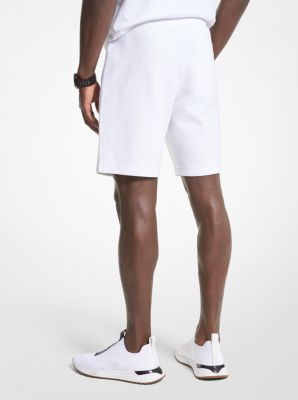 White nike cotton clearance shorts