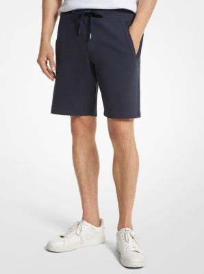 Ribbed Cotton Blend Shorts image number 0