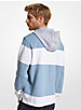 Striped Cotton Blend Terry Rugby Hoodie image number 1