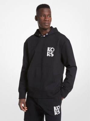 Logo Cotton Blend Hoodie