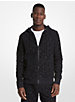 Logo Terry Cotton Blend Zip-Up Hoodie image number 0