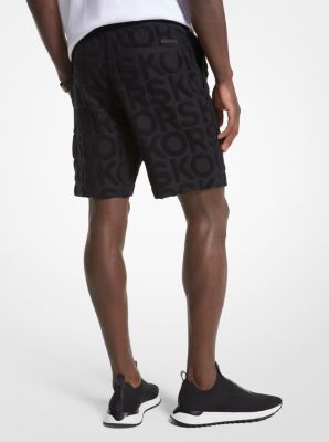 Logo Terry Cotton Blend Shorts image number 1