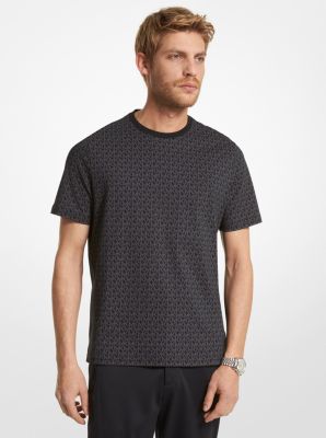 MK T-shirt en coton avec logo - Noir - Michael Kors