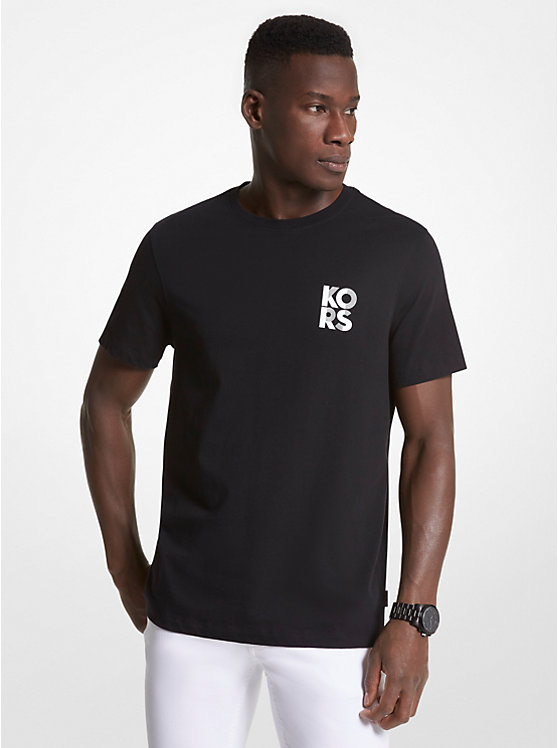 T-shirt en coton à logo image number 0