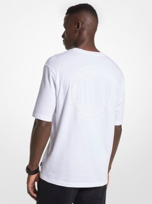 T-shirt in cotone con logo image number 1