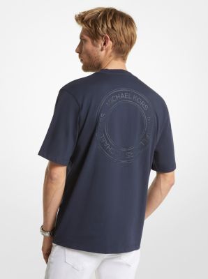 T-shirt in cotone con logo image number 1