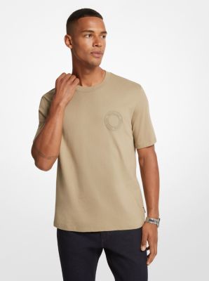 Logo Cotton T-Shirt in SAGE OLIVE | Michael Kors
