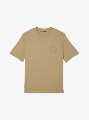 Logo Cotton T-Shirt in SAGE OLIVE | Michael Kors