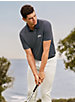 Golf Printed Stretch Jersey Polo Shirt image number 2