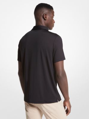 Polo de golf en jersey extensible à logo