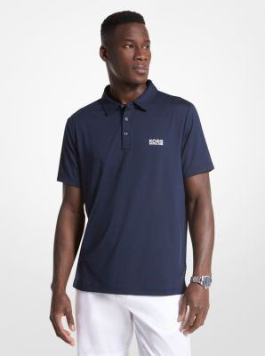 Golf Logo Stretch Jersey Polo Shirt | Michael Kors