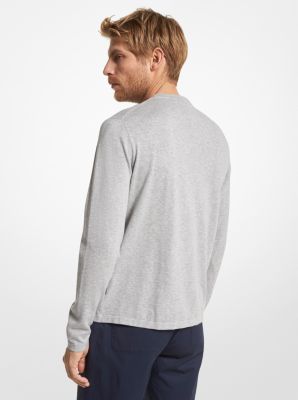 Cotton Jersey Crewneck Sweater