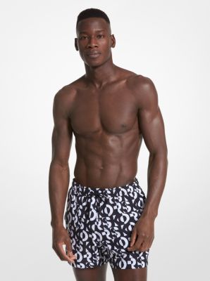 Michael kors mens swim 2024 trunks