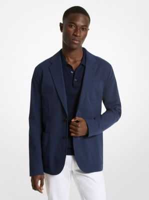 Seersucker Stretch-Cotton Blazer image number 0