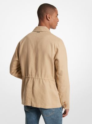 Linen Field Jacket image number 1