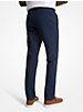 Pantalone chino slim-fit in seersucker image number 1