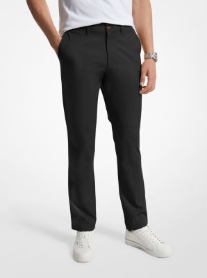 Pantalone chino slim-fit in misto cotone image number 0