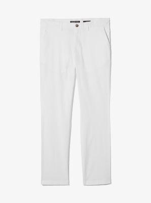 Slim-Fit Cotton Blend Chino Pants image number 2