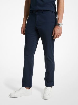 Slim-Fit Cotton Blend Chino Pants image number 0