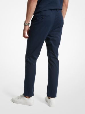 Slim-Fit Cotton Blend Chino Pants image number 1