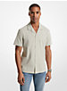 Gingham Seersucker Stretch Cotton Shirt image number 0
