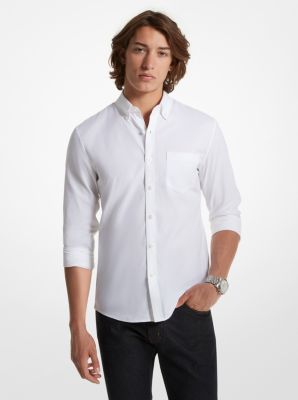 Stretch Cotton Oxford Shirt image number 0