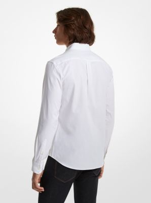 Stretch Cotton Oxford Shirt image number 1