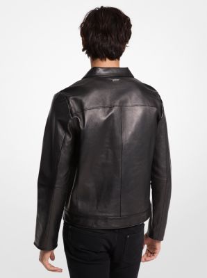 Bonded Leather Jacket image number 1