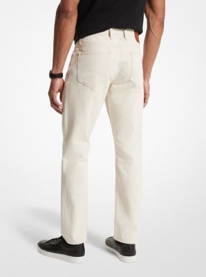 Stretch Cotton and Linen Jeans image number 1